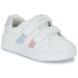 Scarpe bambini ragazza Geox  J DJROCK GIRL  Bianco Geox 8050036987327