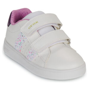 Scarpe bambini ragazza Geox  J ECLYPER GIRL A  Bianco Geox 8058192662911