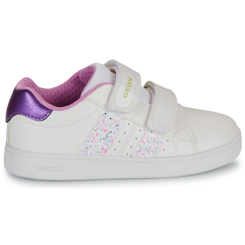 Geox J ECLYPER GIRL A White Sneakers Girls - 2