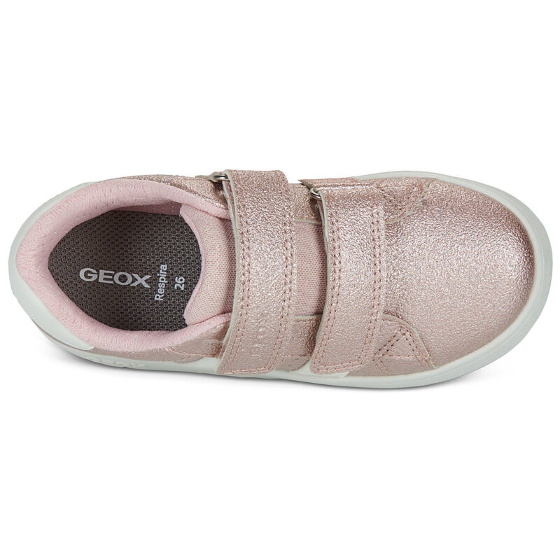 Geox J ECLYPER GIRL A Rosa Sneakers Bambina - 6