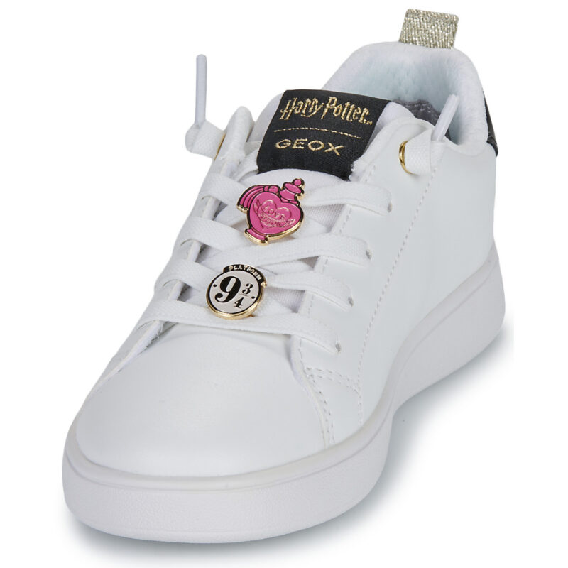 Geox J ECLYPER GIRL HARRY POTTER Bianco Sneakers Bambina - 3