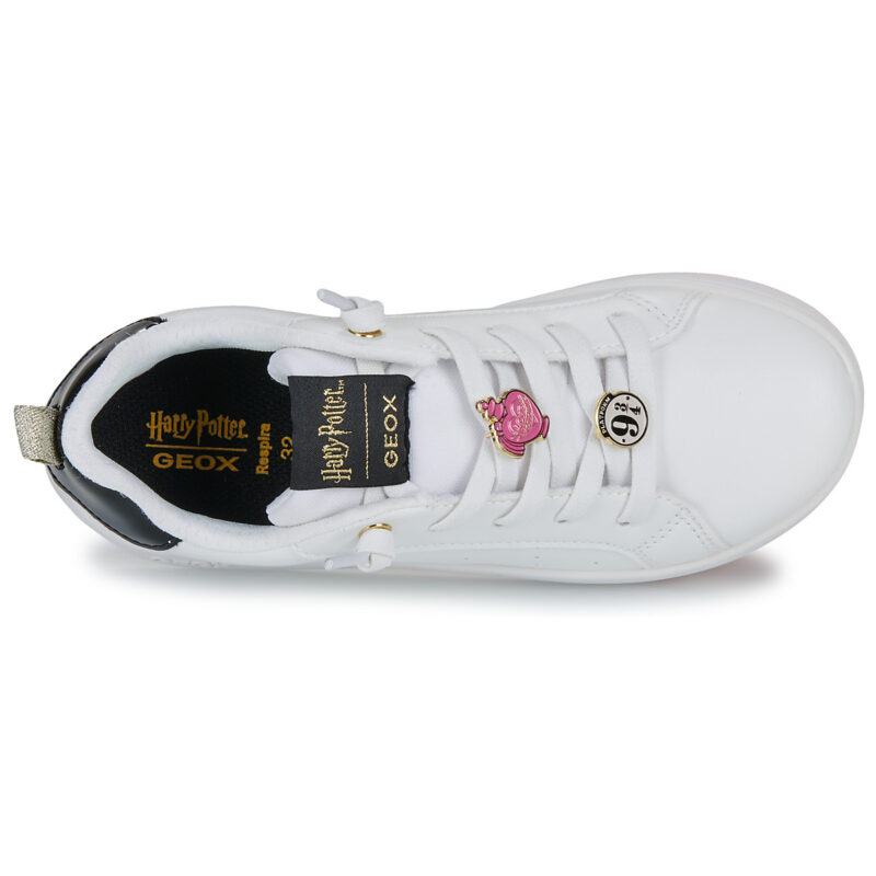 Geox J ECLYPER GIRL HARRY POTTER Bianco Sneakers Bambina - 6