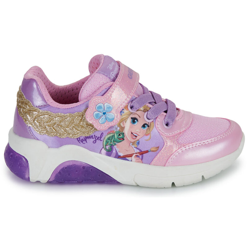 Geox J FADINLIGHT GIRL B Rosa Sneakers Bambina - 2