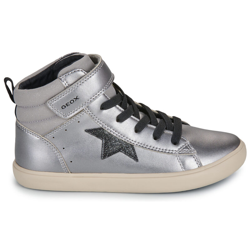 Geox J GISLI GIRL Argento Sneakers Bambina - 2