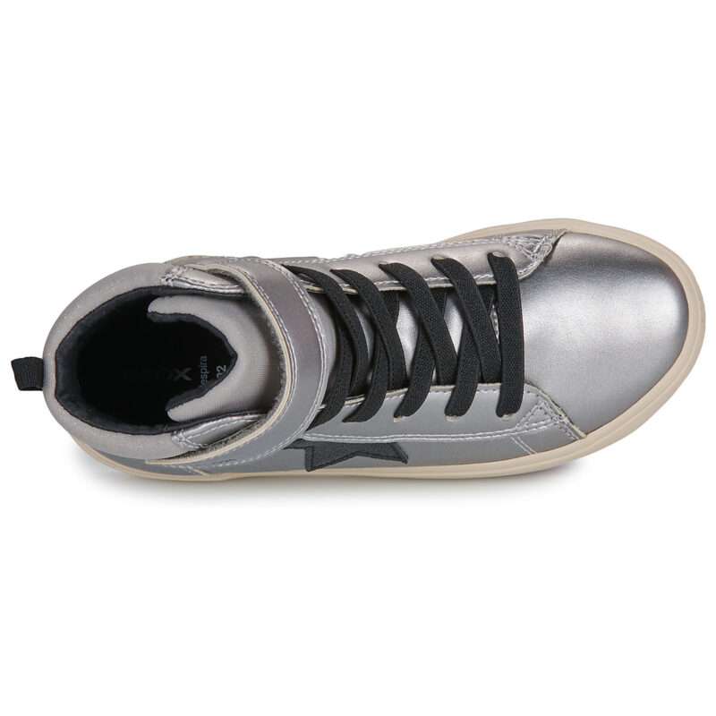 Geox J GISLI GIRL Argento Sneakers Bambina - 6