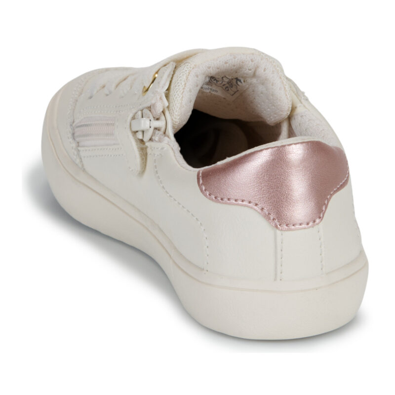 Geox J GISLI GIRL B Bianco Sneakers Bambina - 5