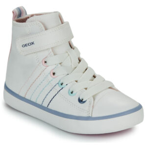 Scarpe bambini ragazza Geox  J GISLI GIRL  Bianco Geox 8056206561076