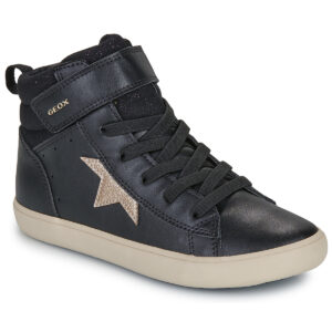 Scarpe bambini ragazza Geox  J GISLI GIRL  Nero Geox 8058192447228