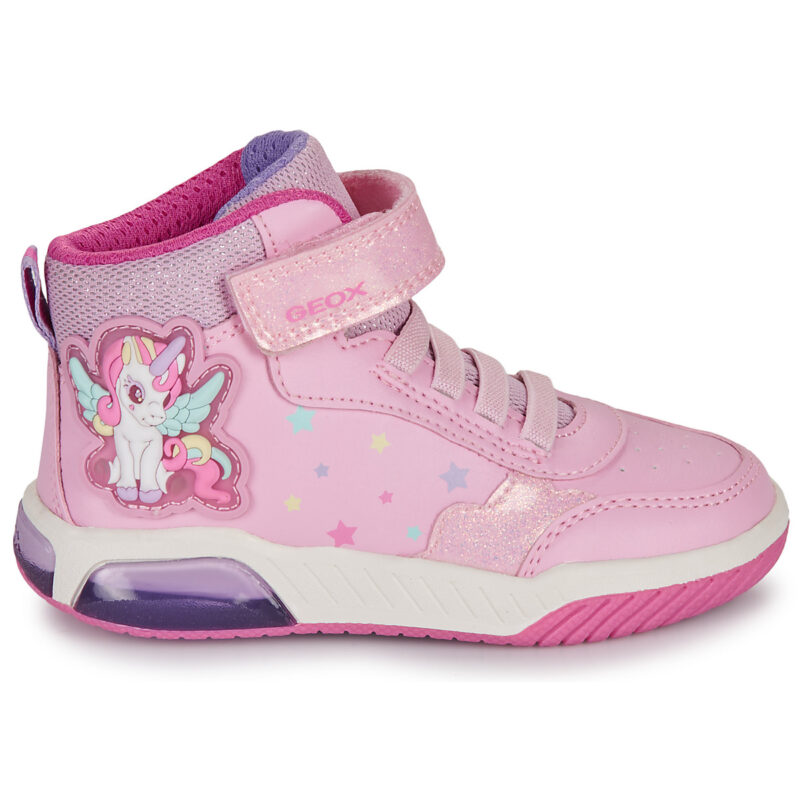 Geox J INEK GIRL Rosa Sneakers Bambina - 2