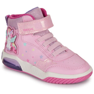 Scarpe bambini ragazza Geox  J INEK GIRL  Rosa Geox 8058192429217