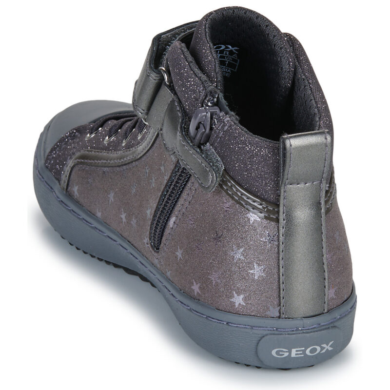 Geox J KALISPERA GIRL Grigio Sneakers Bambina - 5