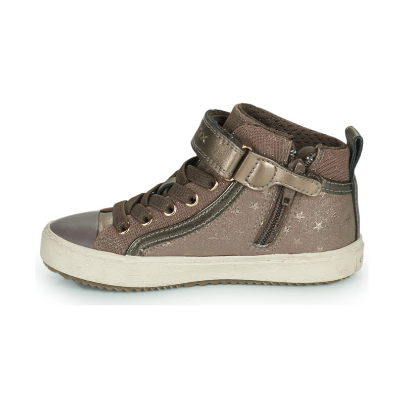 Geox J KALISPERA GIRL I Beige Sneakers Bambina - 4