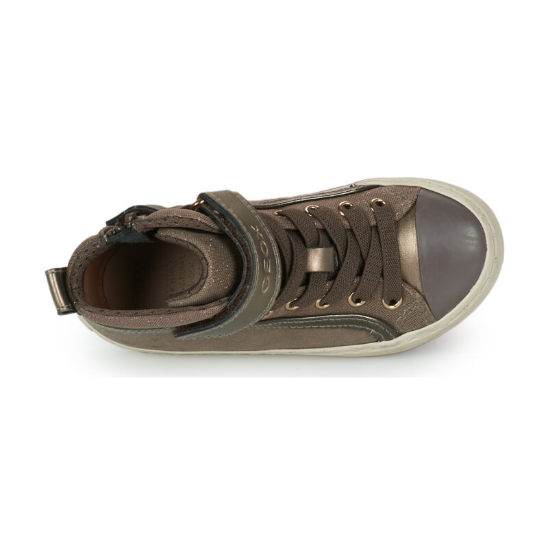 Geox J KALISPERA GIRL I Beige Sneakers Bambina - 6
