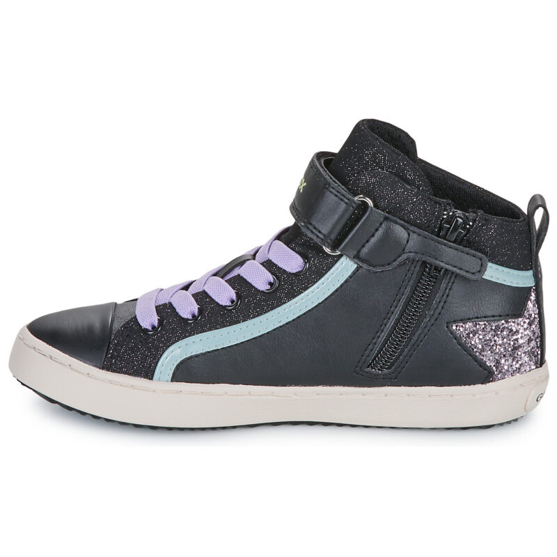 Geox J KALISPERA GIRL Nero Sneakers Bambina - 4