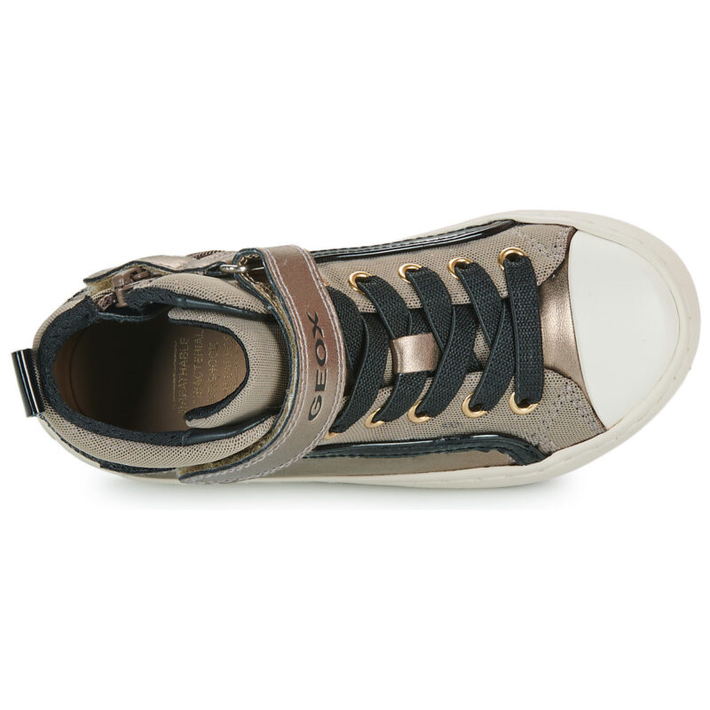 Geox J KALISPERA GIRL Oro Sneakers Bambina - 6