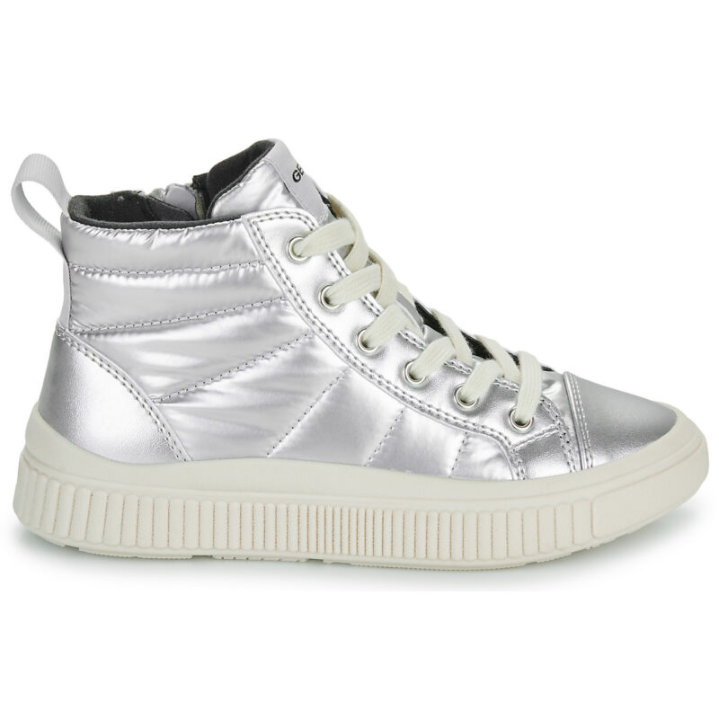 Geox J LAQUINNY GIRL Argento Sneakers Bambina - 2