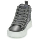 Geox J LAQUINNY GIRL Argento Sneakers Bambina - 3