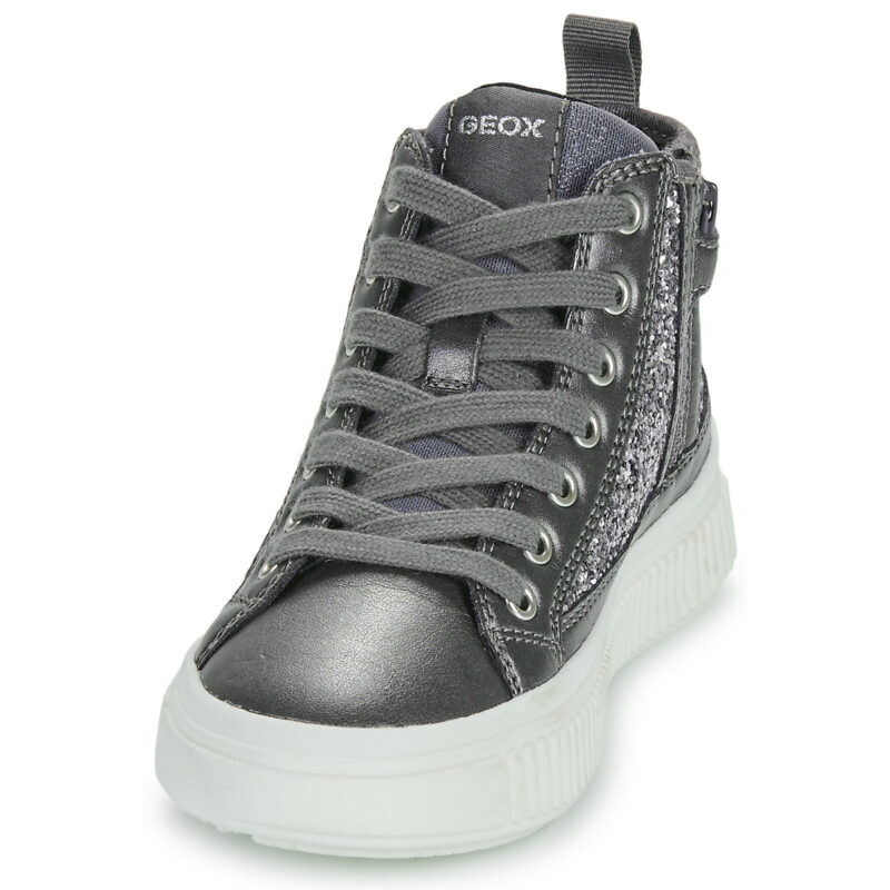 Geox J LAQUINNY GIRL Argento Sneakers Bambina - 3