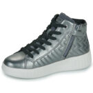 Geox J MIKIROSHI GIRL Zapatillas plateadas para ni&ntilde;a - 4