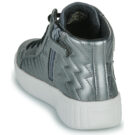 Geox J MIKIROSHI GIRL Zapatillas plateadas para ni&ntilde;a - 5