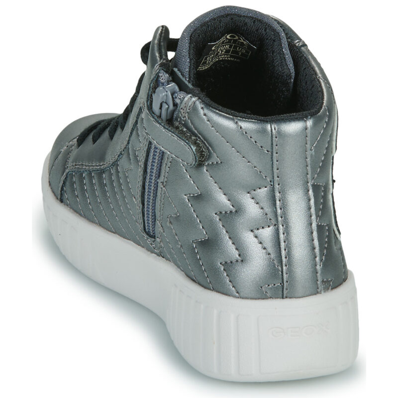 Geox J MIKIROSHI GIRL Zapatillas plateadas para ni&ntilde;a - 5