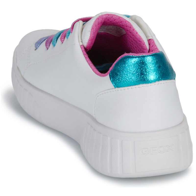 Geox J MIKIROSHI GIRL White Sneakers Child - 5