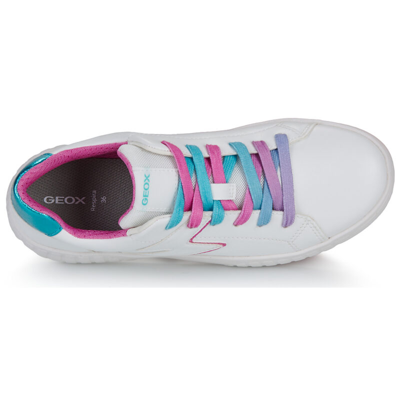 Geox J MIKIROSHI GIRL White Sneakers Child - 6