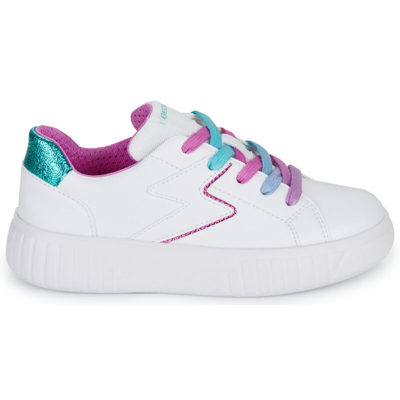 Geox J MIKIROSHI GIRL White Sneakers Girls - 2