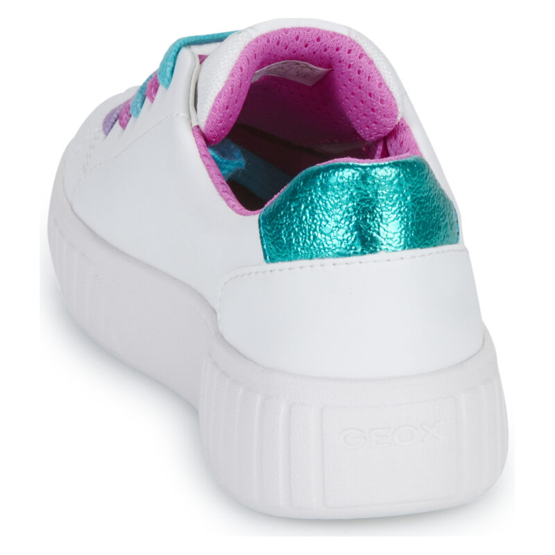 Geox J MIKIROSHI GIRL White Sneakers Girls - 5