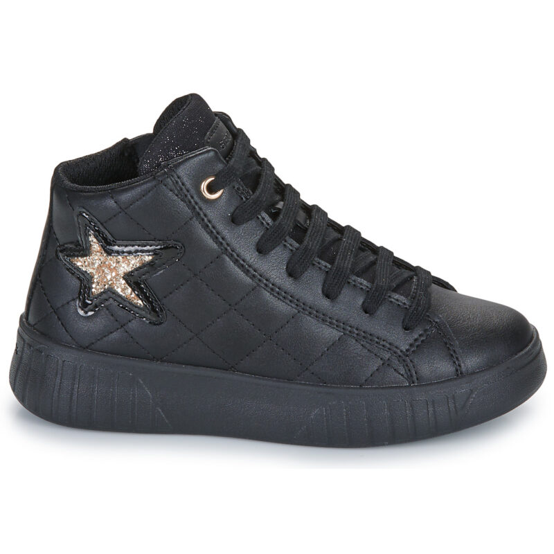 Geox J MIKIROSHI GIRL Black Kids Sneakers - 2