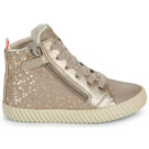 Geox J MIRROLESS GIRL Beige Sneakers Bambina - 2
