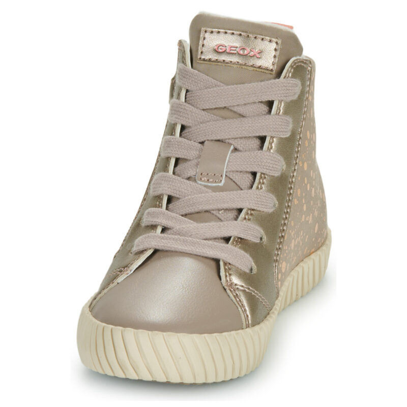 Geox J MIRROLESS GIRL Beige Sneakers Bambina - 3