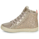 Geox J MIRROLESS GIRL Beige Sneakers Bambina - 4