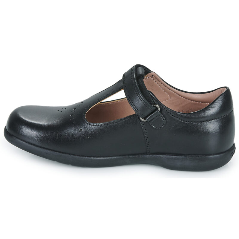 Geox J NAIMARA G. B Nero Derby Bambina - 4