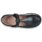 Geox J NAIMARA G. B Nero Derby Bambina - 6