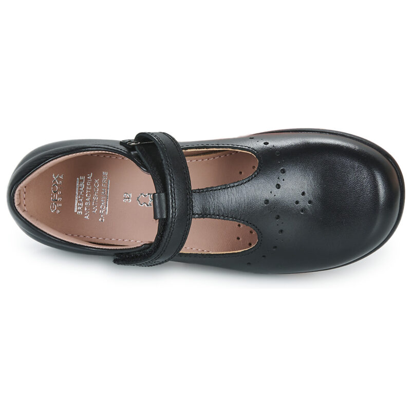 Geox J NAIMARA G. B Nero Derby Bambina - 6