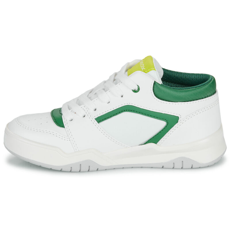 Geox J PERTH BOY Bianco Sneakers Bambina - 4
