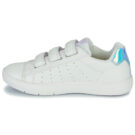 Geox J SILENEX GIRL B Bianco Sneakers Bambina - 4