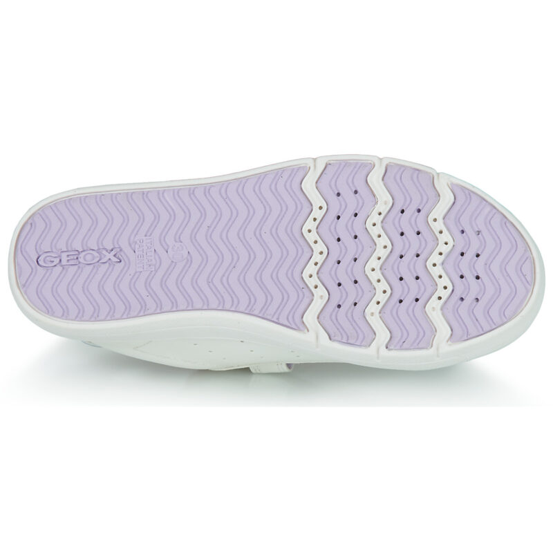 Geox J SILENEX GIRL B Bianco Sneakers Bambina - 7