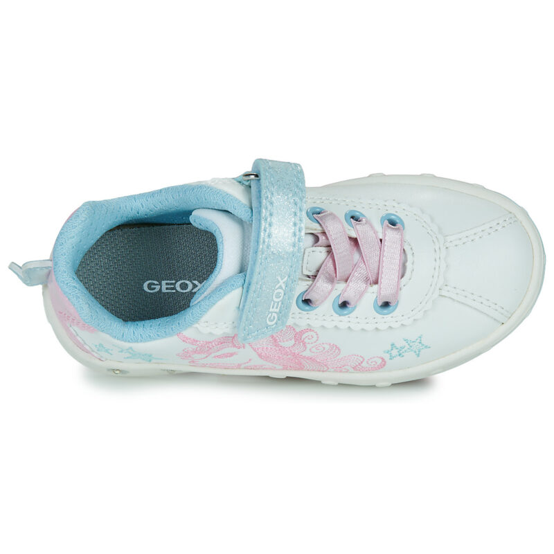 Geox J SKYLIN GIRL Bianco Sneakers Bambina - 6