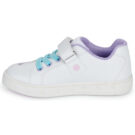 Geox J SKYLIN GIRL Bianco Sneakers Bambina - 4
