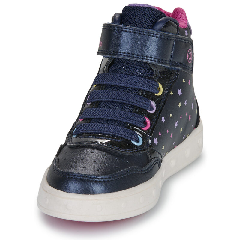 Geox J SKYLIN GIRL Blu Sneakers Bambina - 3