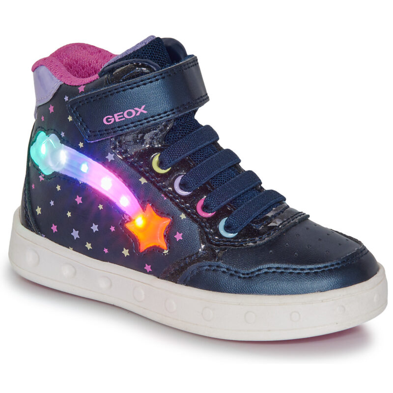 Geox J SKYLIN GIRL Blu Sneakers Bambina - 6