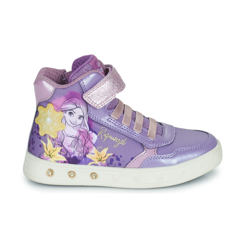 Geox J SKYLIN GIRL G Morado - Zapatillas para niña - 2