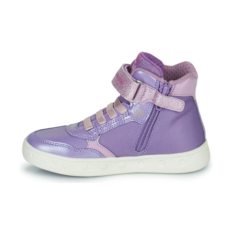 Geox J SKYLIN GIRL G Morado - Zapatillas para niña - 4