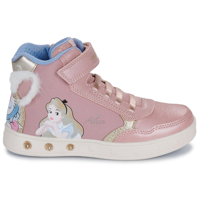 Geox J SKYLIN GIRL Rosa Sneakers Bambina - 2