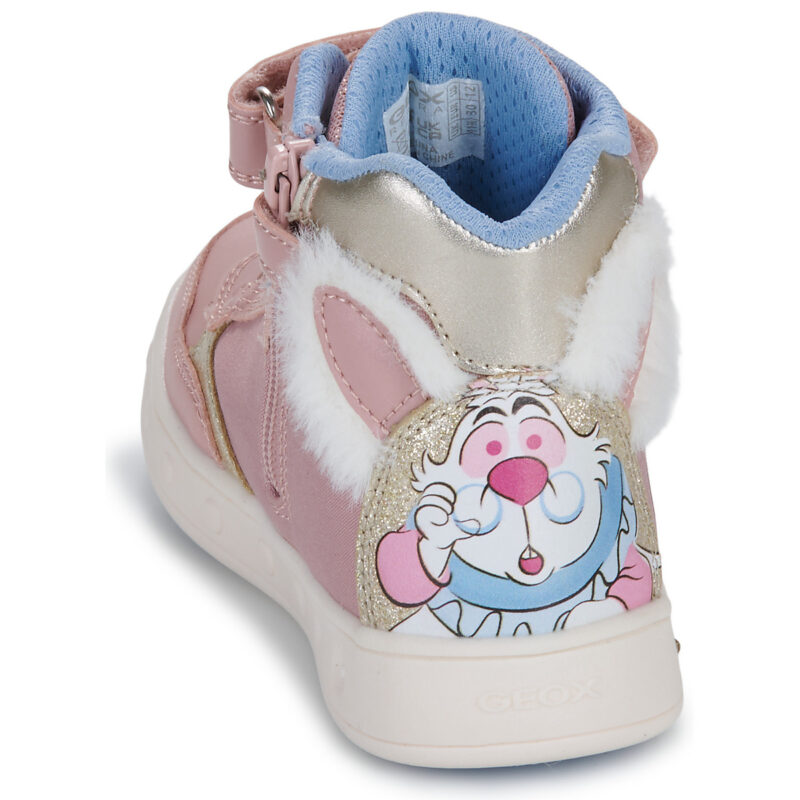 Geox J SKYLIN GIRL Rosa Sneakers Bambina - 5