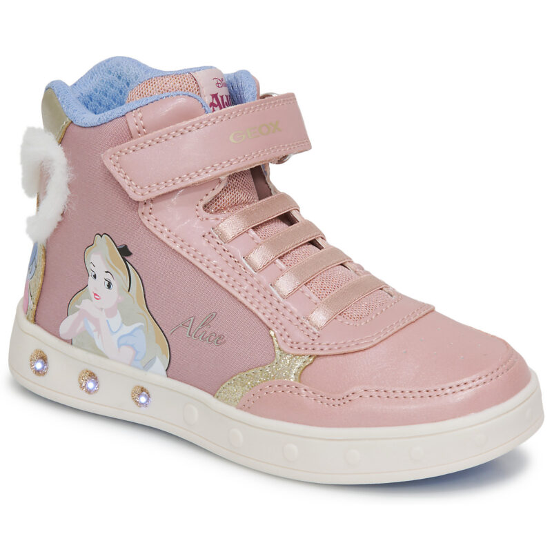 Geox J SKYLIN GIRL Rosa Sneakers Bambina - 6