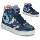 Geox J SKYLIN GIRL STITCH Blu Sneakers Bambina - 1
