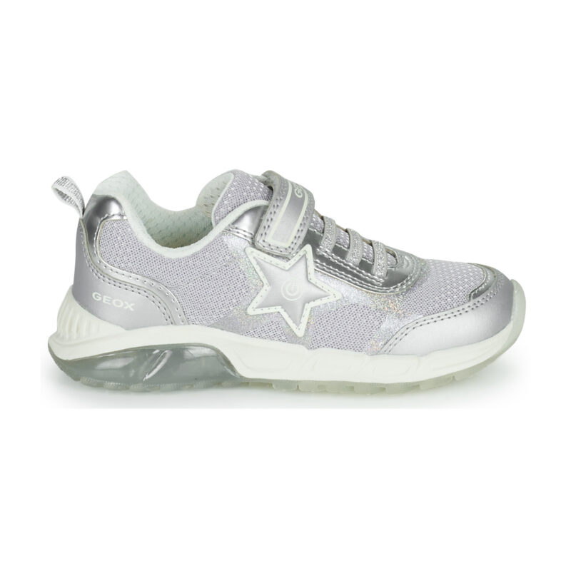 Geox J SPAZIALE GIRL A Argento Sneakers Bambina - 2